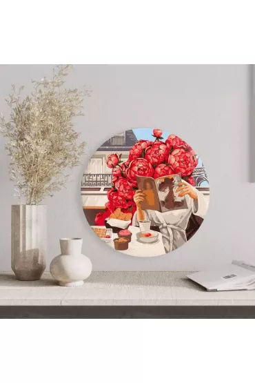 Twoje Hobby Malowanie po numerach okr�g�e - Rano w Wenecji 40cm