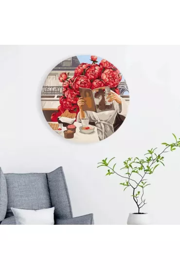 Twoje Hobby Malowanie po numerach okr�g�e - Rano w Wenecji 40cm