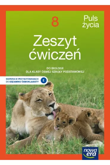 Puls �ycia 8. Zeszyt �wicze� do biologii dla klasy �smej szko�y podstawowej - Barbara Januszewska-Hasiec, Jolanta Holeczek