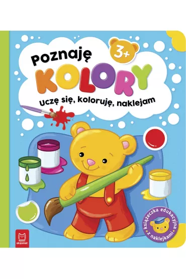 Poznaj� kolory. Ucz� si�, koloruj�, naklejam - Sylwia  Kajdana