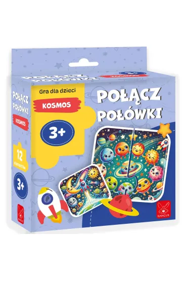 Puzzle Po��cz po��wki. Kosmos Kangur