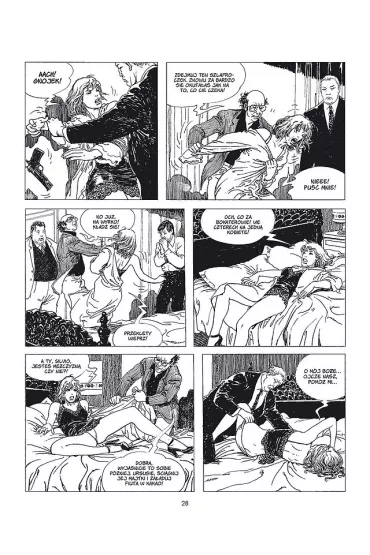 Mroczne plany - Milo Manara