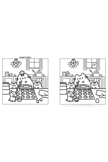 Pusheen. S�odka kolorowanka. Koloruj i zgaduj z kotk� Pusheen - Claire  Belton