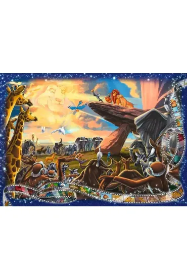 Puzzle 1000 el. Disney Classics - Kr�l Lew Ravensburger