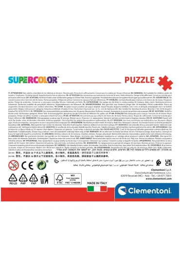 Puzzle 30 el. SuperColor. Mickey Clementoni