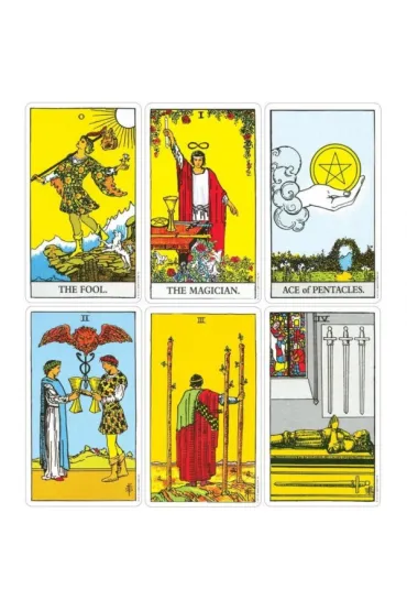 Giant Rider-Waite Tarot, karty do wr�enia - Arthur Edward Waite