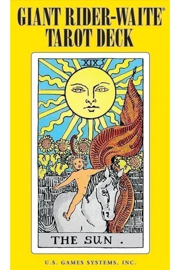 Giant Rider-Waite Tarot, karty do wr�enia - Arthur Edward Waite