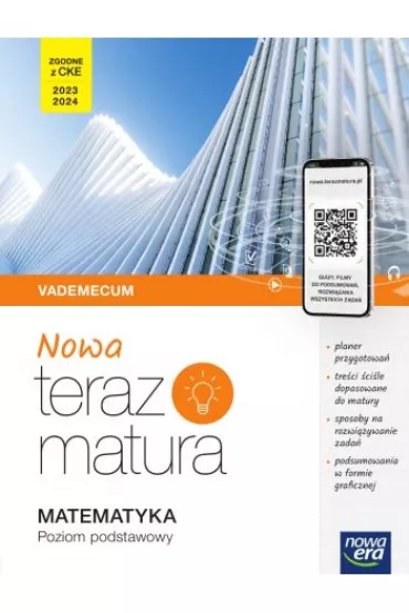 Nowa Teraz matura. Matematyka. Vademecum. Poziom podstawowy. Do matury 2023/2024