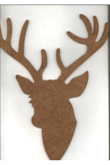 Enpap Ozdoba z p�yty MDF - jele� 001 41x31 cm