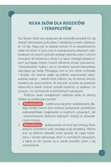 Tymon i z�o�� Edukacyjno-terapeutyczna gra planszowa seria o Tymonie - Magdalena  Gut-Or�owska