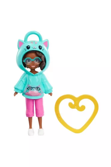 Polly Pocket. Lalka zawieszka Shani 7.5cm