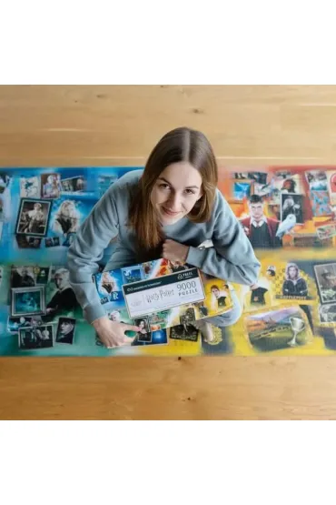 Puzzle 9000 el. The Houses of Hogwarts Trefl