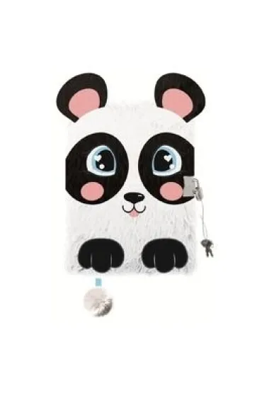 My little friend Pami�tnik z k��dk� A5 3D w�ochacz Panda 96 kartek