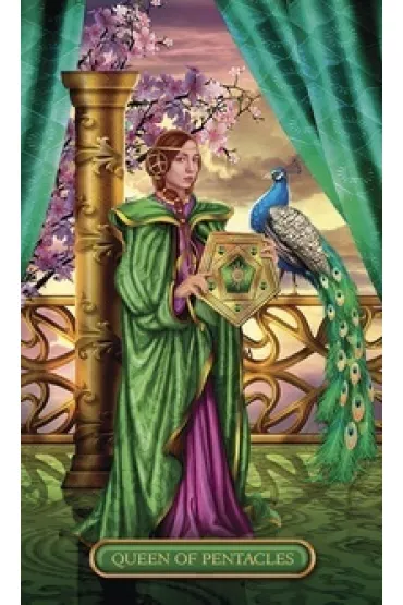 Gilded Tarot Royal, ksi��ka i karty - Barbara Moore
