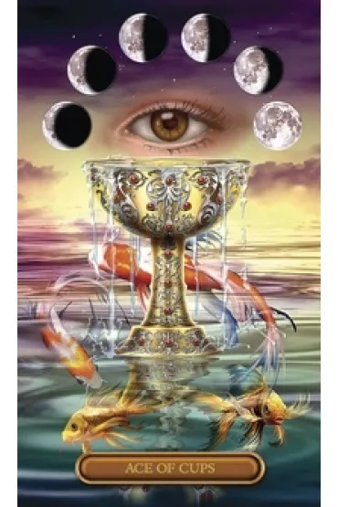 Gilded Tarot Royal, ksi��ka i karty - Barbara Moore