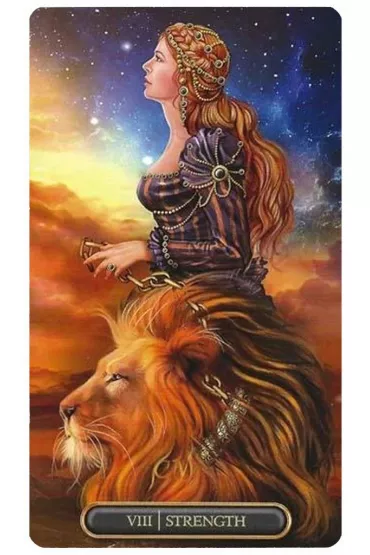 Gilded Tarot Royal, ksi��ka i karty - Barbara Moore