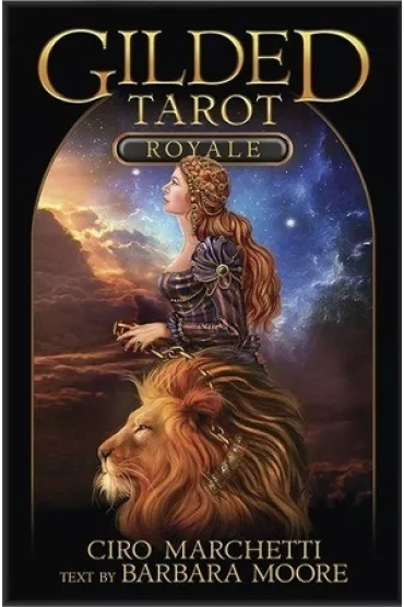 Gilded Tarot Royal, ksi��ka i karty - Barbara Moore