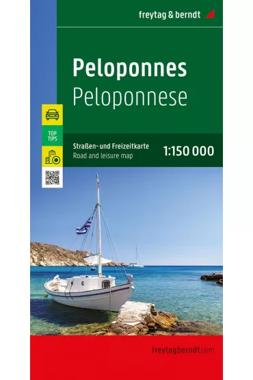 Mapa peloponez 1:150 000 fb