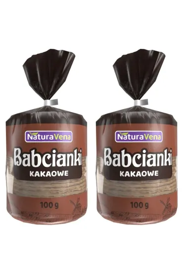 NaturaVena Babcianki kakaowe Zestaw 2 x 100 g