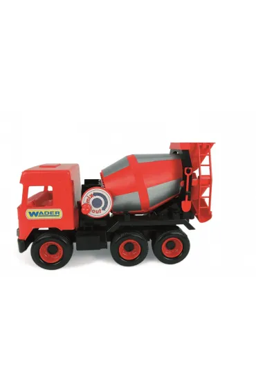 Middle Truck Betoniarka czerwona Wader