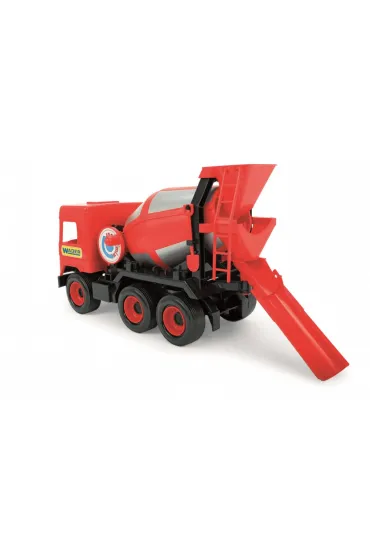 Middle Truck Betoniarka czerwona Wader