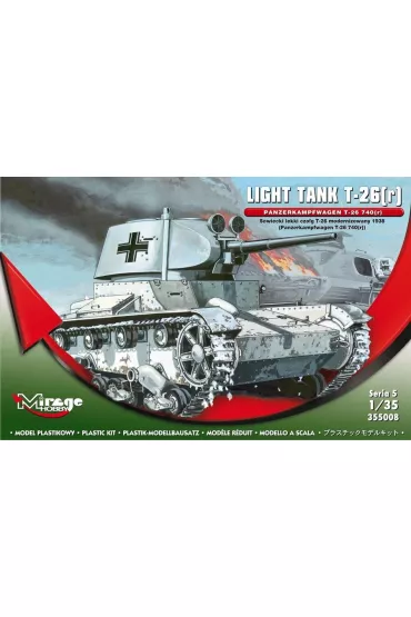 Czo�g Piechoty T-26 wz. 37 Rosyjski Mirage Hobby