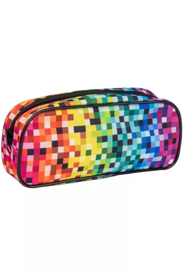 Happy Color Pi�rnik saszetka z 1 zamkiem PIXI rainbow