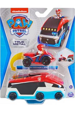 PAW PATROL Psi Patrol: Zestaw Druynowy Patrolowiec + Pojazd Rydera 6062573 Spin Master