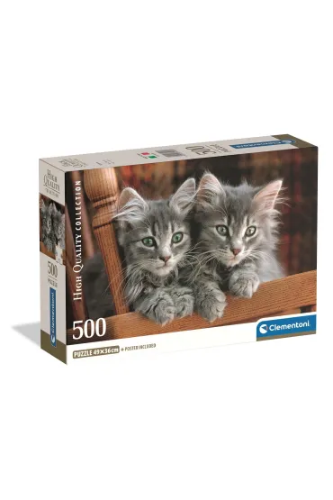 Puzzle 500 el. Kittens Clementoni
