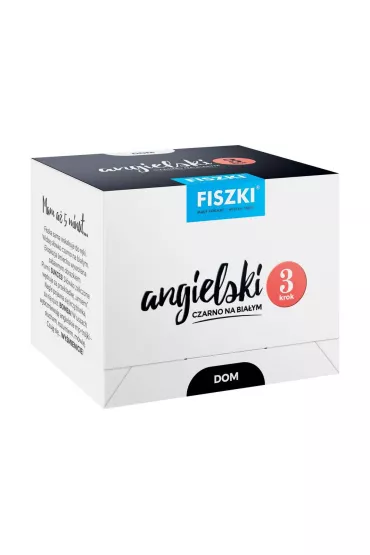 Fiszki - Angielski czarno na bia�ym - Dom - krok 3 - Patrycja Wojsyk, Dominik Jaro�ski-Gaworczyk