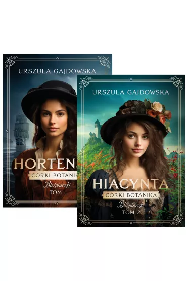 Pakiet Crki botanika. Bliniaczki. Tomy 1-2: Hortnesja, Hiacynta - Urszula  Gajdowska