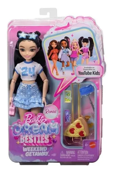Barbie Dream Besties Weekendowy wyjazd + akcesoria Mattel