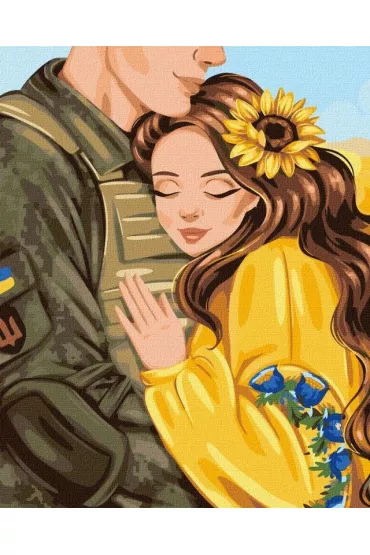 Ideyka Malowanie po numerach - Najdro�sze u�ciski 40x50cm