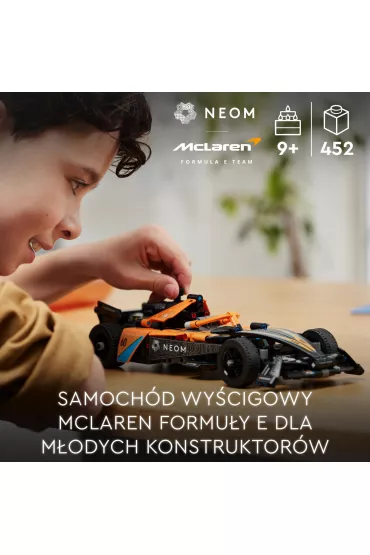 LEGO Technic NEOM McLaren Formula E Race Car 42169