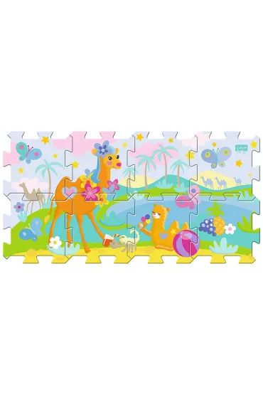 Puzzle piankowe Mata 32x32 8 el. Wielb��dy 61264 Trefl