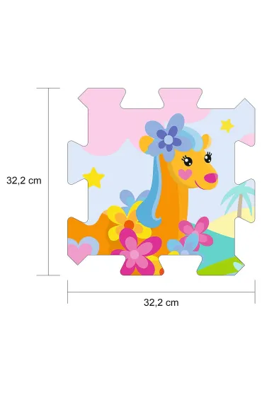 Puzzle piankowe Mata 32x32 8 el. Wielb��dy 61264 Trefl