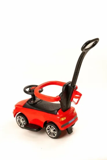 Odpychacz z daszkiem czerwony �wiat�o i d�wi�k Sabi Toys