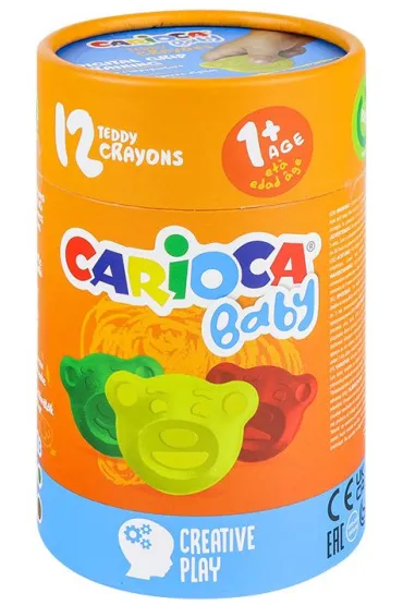Carioca Kredki Misiaki Baby 12 szt.