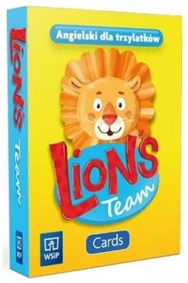 Lion's Team. Angielski dla trzylatk�w. Cards