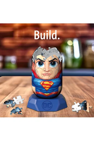 Puzzle 54 el. 3D Hylkies: DC Superman Ravensburger