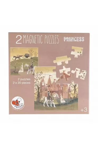Puzzle magnetyczne Ksi�niczka Egmont Toys