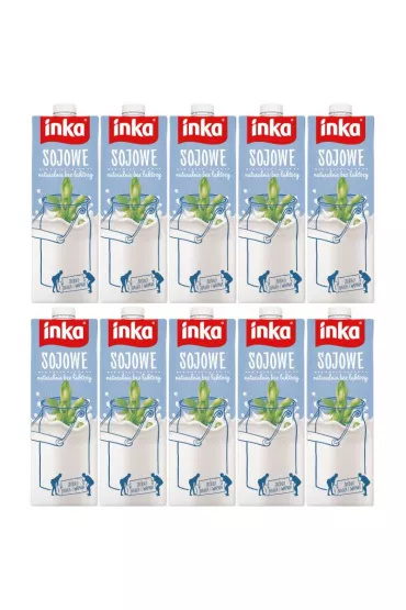 Inka Napj sojowy Zgrzewka 10 x 1 l