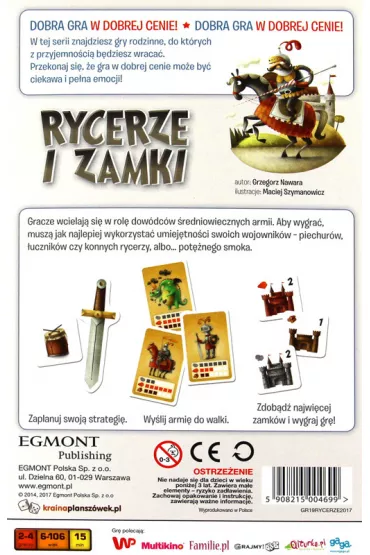 Rycerze i zamki Egmont - Grzegorz Nawara