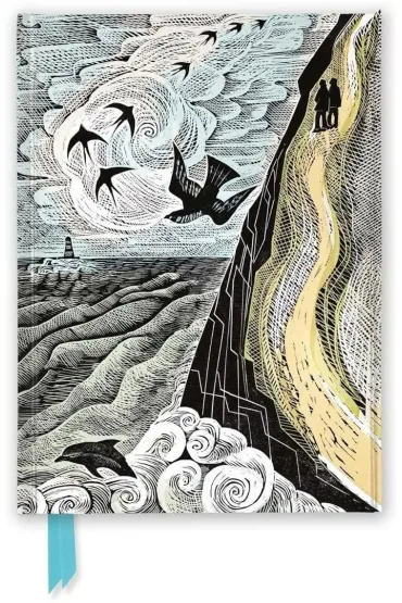 Flame Tree Notatnik A5 linia TW Cornish Path Angela Harding