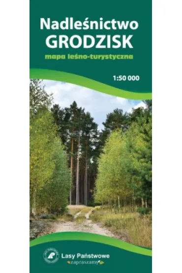 Nadle�nictwo Grodzisk mapa le�no-turystyczna 1:50 tys