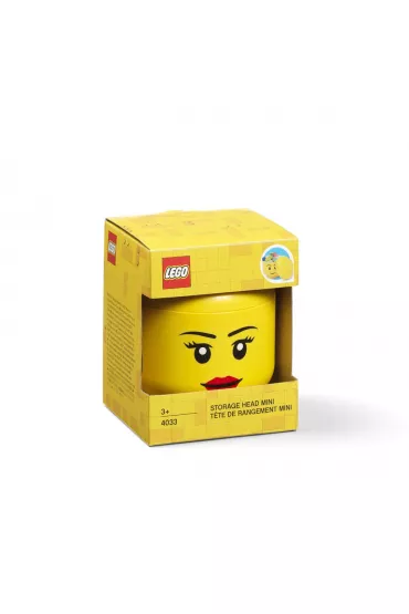 Mini g�owa LEGO Dziewczynka