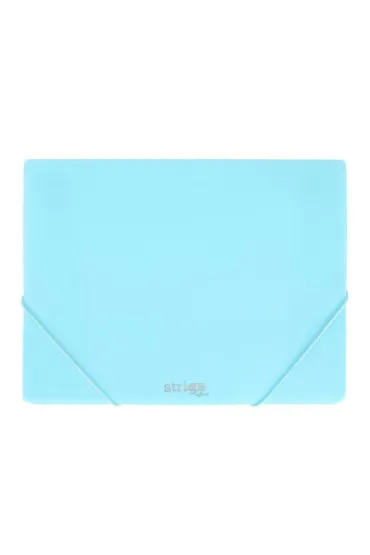 Strigo Teczka z gumk� A4 PP neon niebieska
