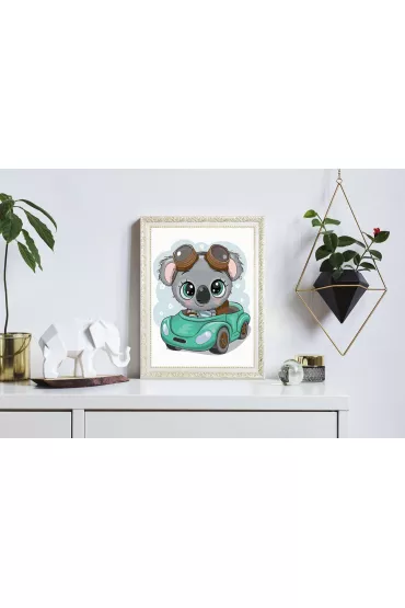 Twoje Hobby Malowanie po numerach - Nied�wied� 40x50cm