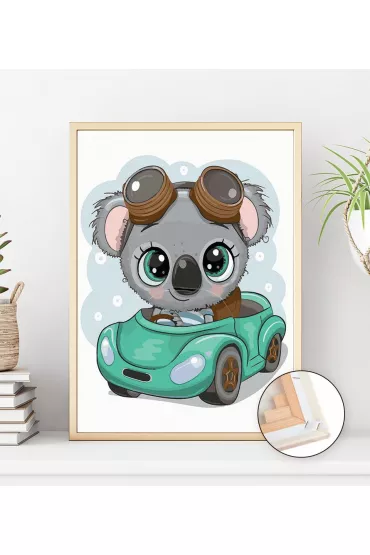 Twoje Hobby Malowanie po numerach - Nied�wied� 40x50cm