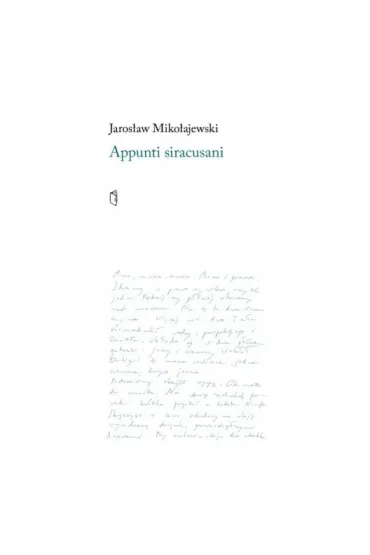 Appunti siracusani - Jaros�aw Miko�ajewski